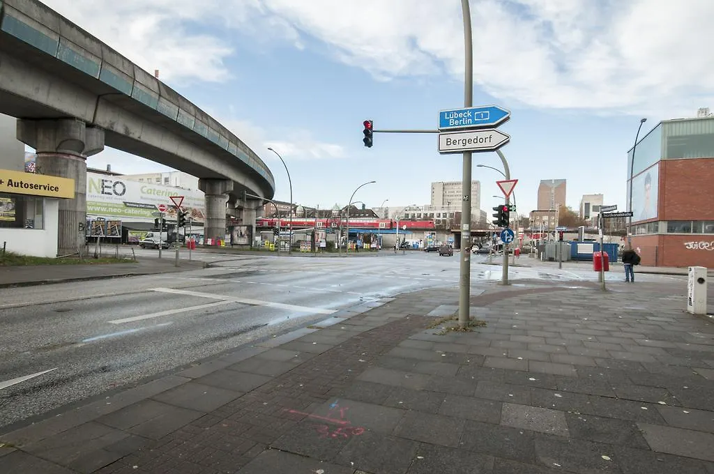 City-Appartements Nordkanalstrasse - Monteurunterkunft ハンブルク