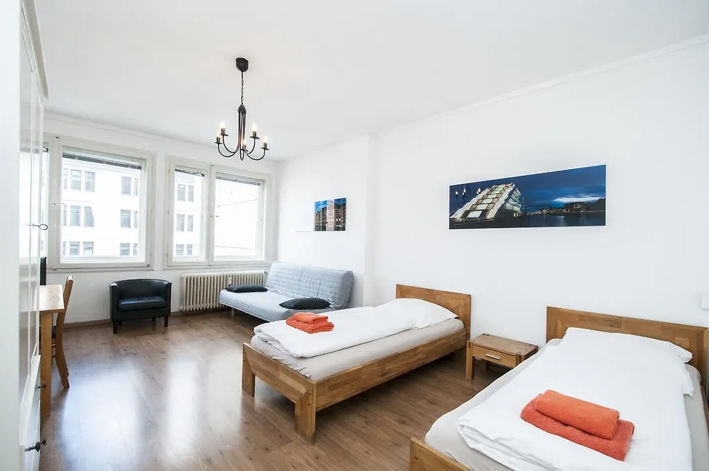 アパート City-Appartements Nordkanalstrasse - Monteurunterkunft ハンブルク ドイツ