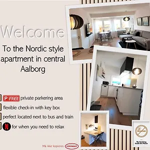  Lejlighed Nordic Style In Danmark