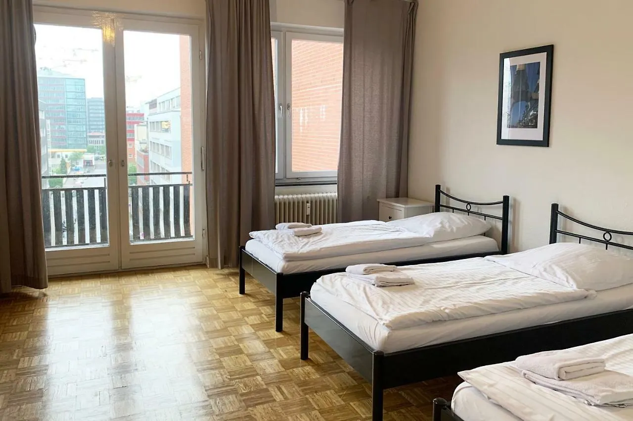 City-Appartements Nordkanalstrasse - Monteurunterkunft Lejlighed Hamborg