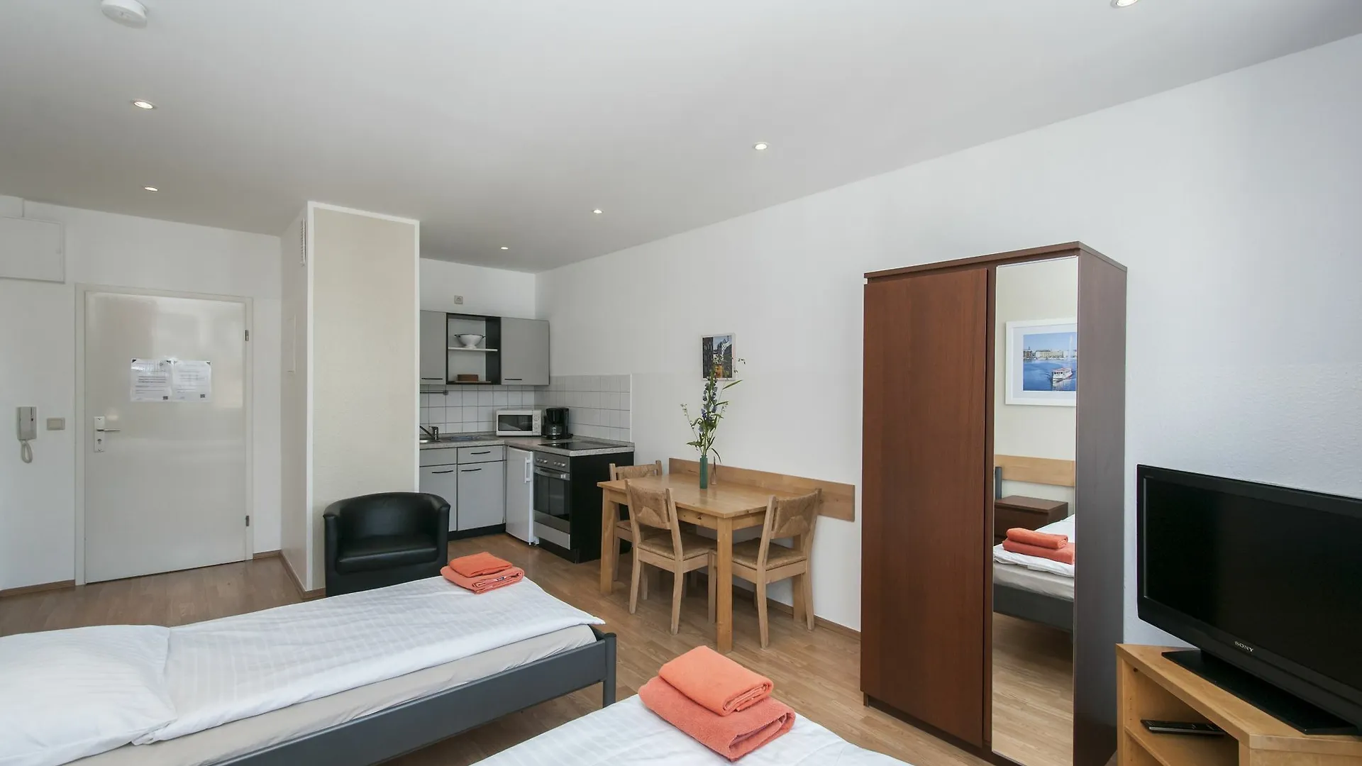 City-Appartements Nordkanalstrasse - Monteurunterkunft 0*, Hamborg Tyskland